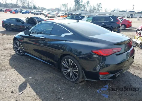 2017 Infiniti Q60 2.0T Premium from USA, damaged, VIN JN1CV7EK4HM111238